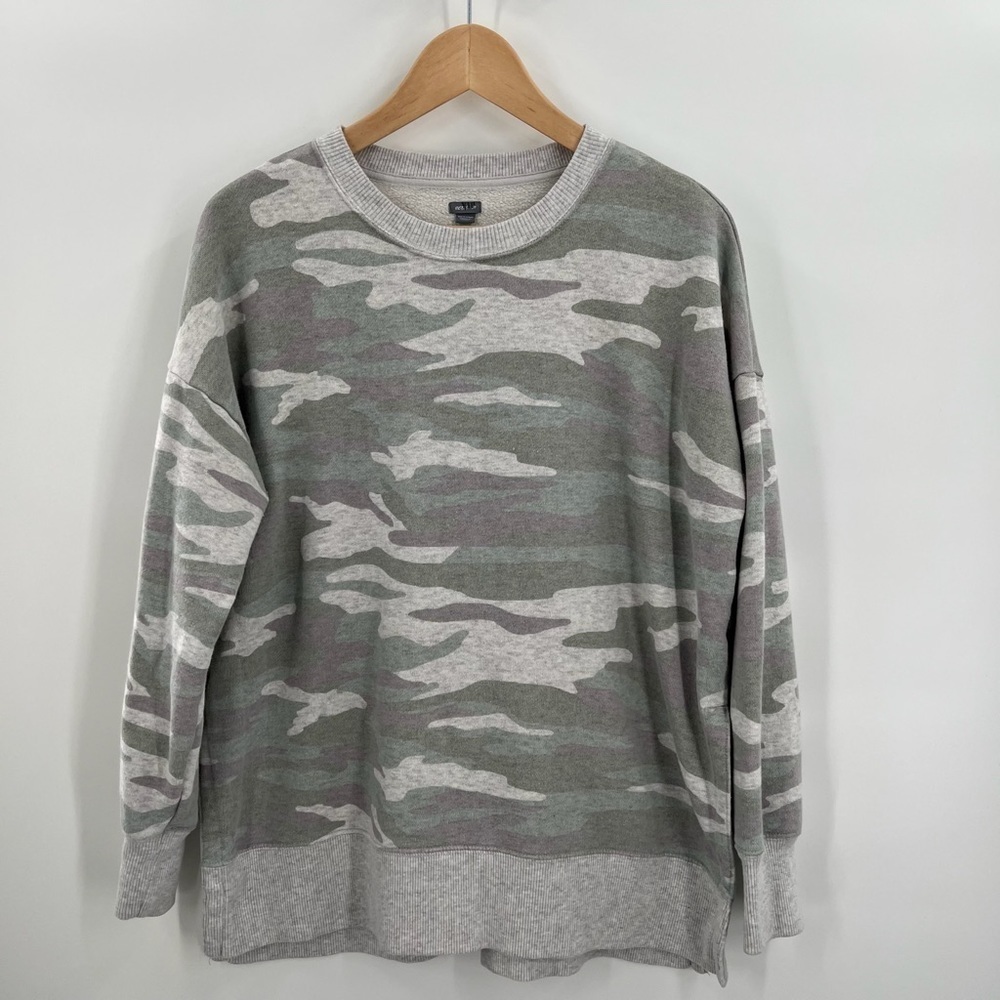 Aerie Camo Sweat Shirt Ladies SP